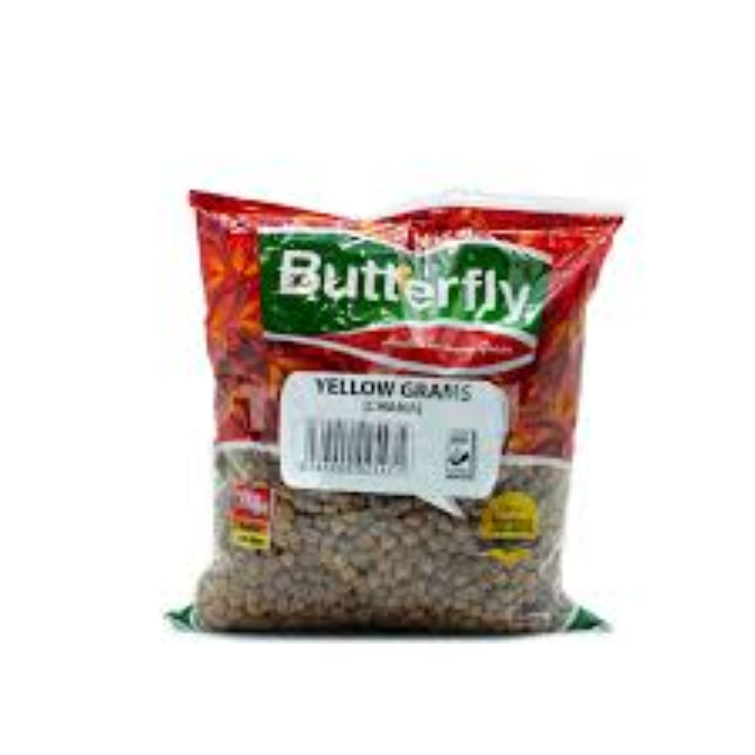 BUTTERFLY YELLOW GRAMS (CHANA) 1KG